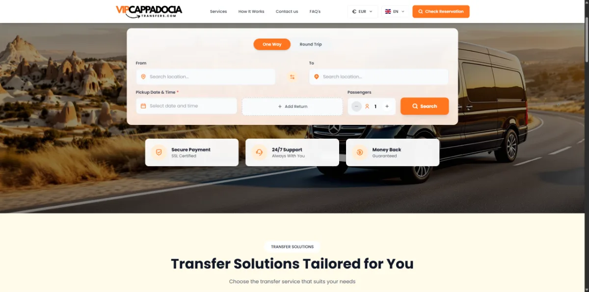 Vip Cappadocia Transfers